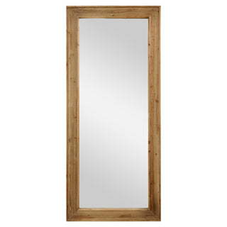 Toulon Handcrafted Natural Wood Mirror