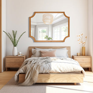 Bellevaux Type-A Wood Wall Mirror