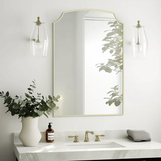 Modern Iron Wall Mirror