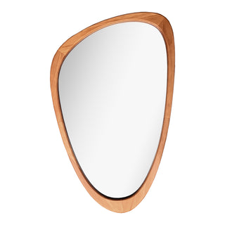 Avila Asymmetrical Wood Wall Mirror