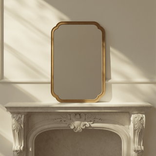 Bordeaux Type-A Wood Wall Mirror - WallBeyond