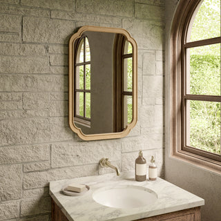 Bordeaux Type-A Wood Wall Mirror