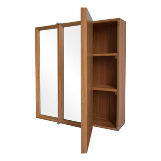 Obispo Wood Mirrored Medicine Cabinet