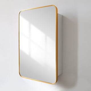 Obispo Modern Arched Mirrored Medicine Cabinet