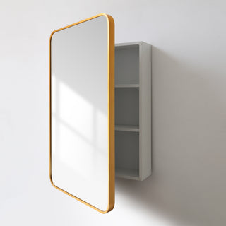 Obispo Modern Arched Mirrored Medicine Cabinet