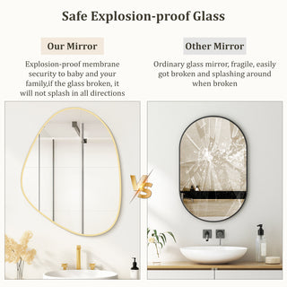 Modern Irregular-shaped Wall Mirror