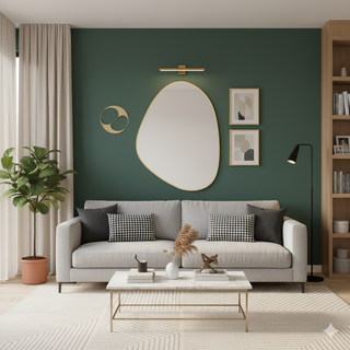 Modern Irregular-shaped Wall Mirror（Shipping Now）