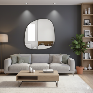 Modern Irregular-shaped Wall Mirror（Shipping Now）