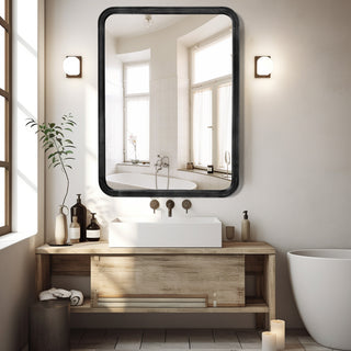 Bonnevaux Type-A Wood Wall Mirror